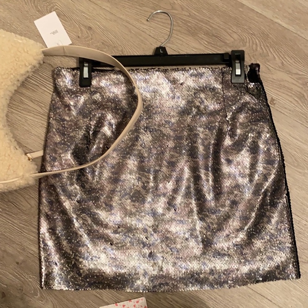 Sequin new skirt with tags